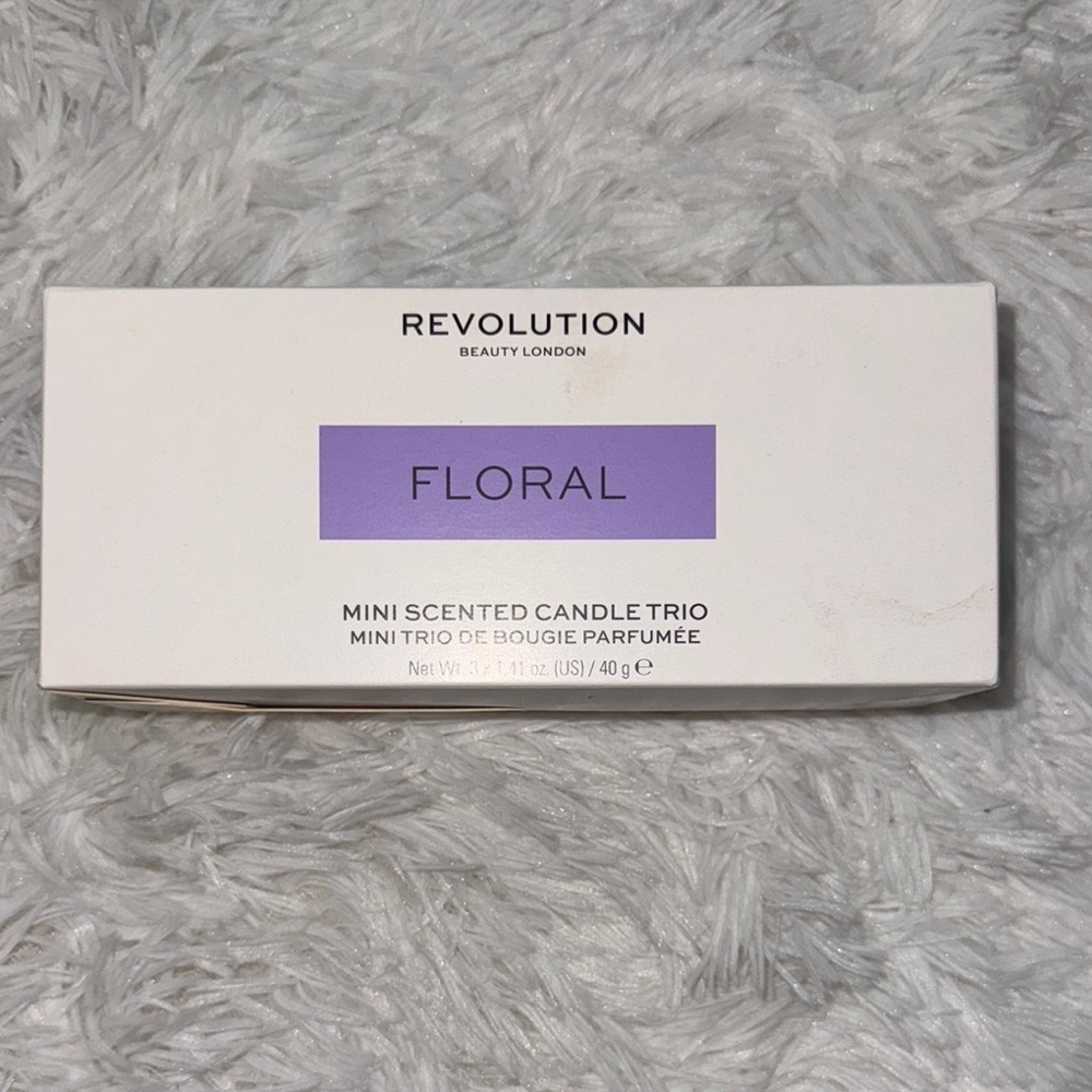 Revolution Floral Mini Scented Candle Trio